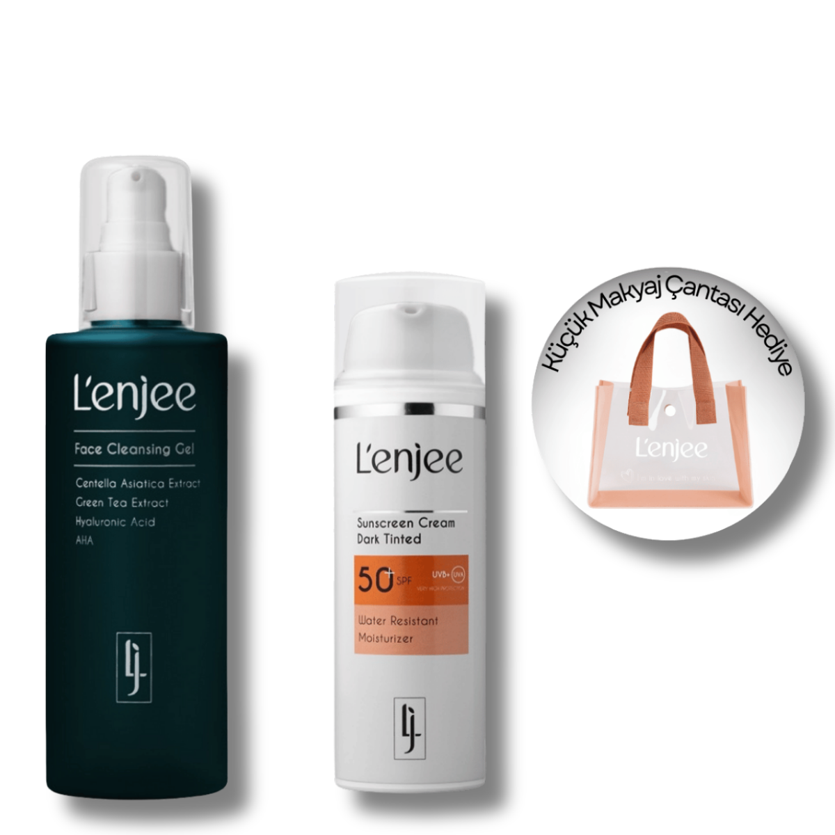 Sun Protection Skincare Set (Tinted Dark)